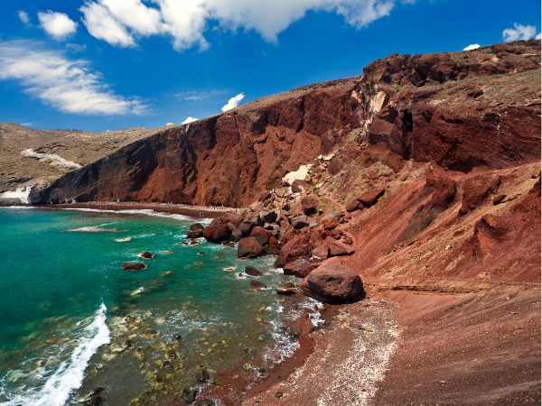 Red Beach Santorini