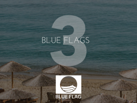 3 Blue Flags for beachfront Enorme Hotels